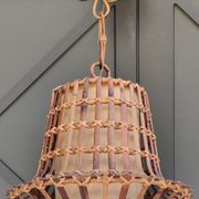 Large rattan suspension in the 1960s
