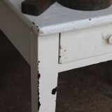 Antique wooden work table