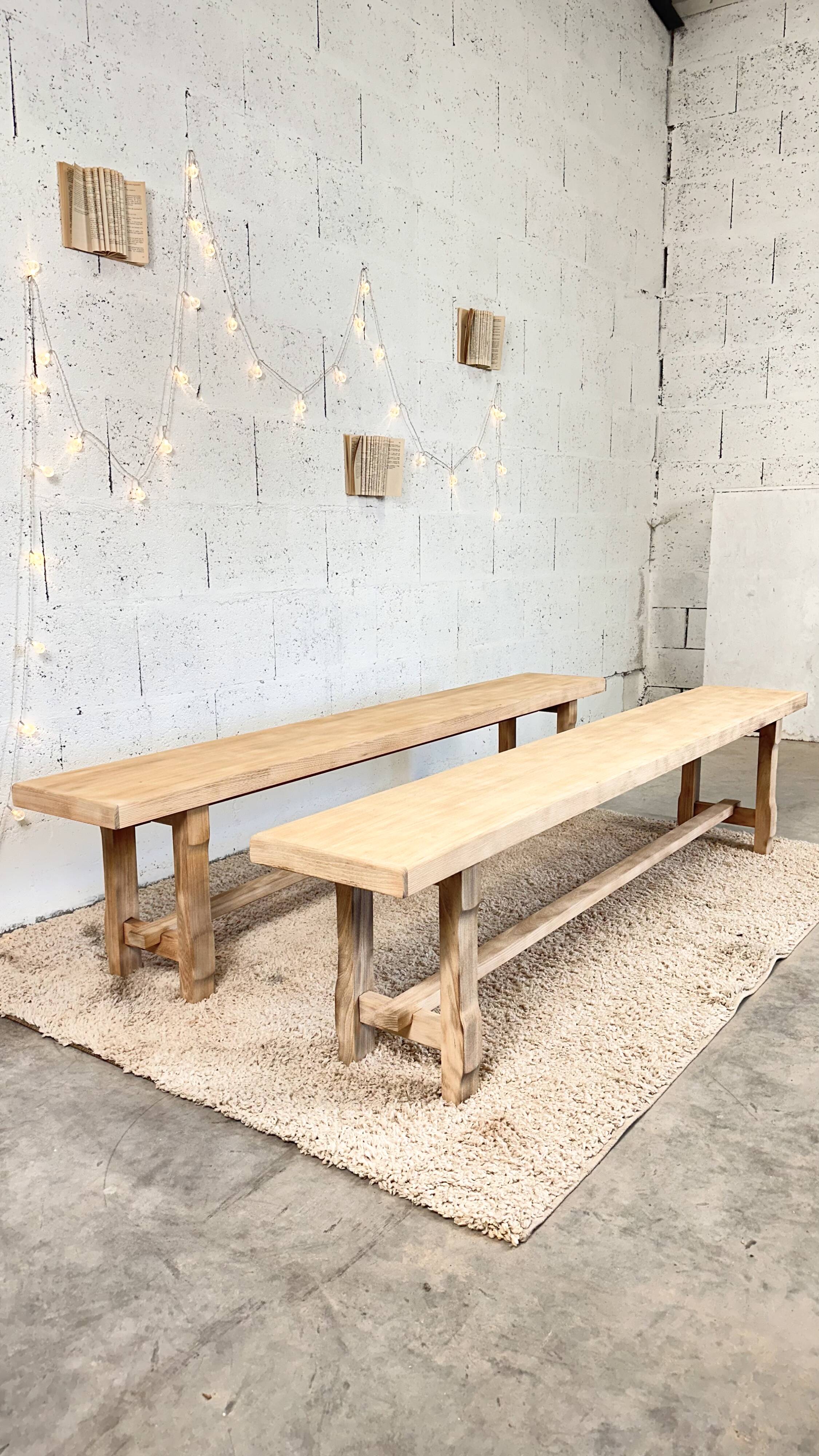 Farm benches 2m