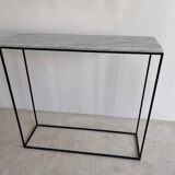 MARBLE CONSOLE IBIZA WHITE L100 X P30 X H85