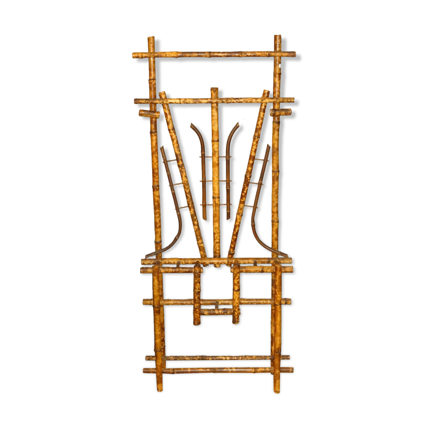 Bamboo coat racks, nineteenth century, 76x174 cm