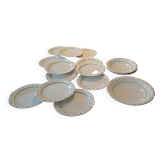 Gien party tableware set, set of 2