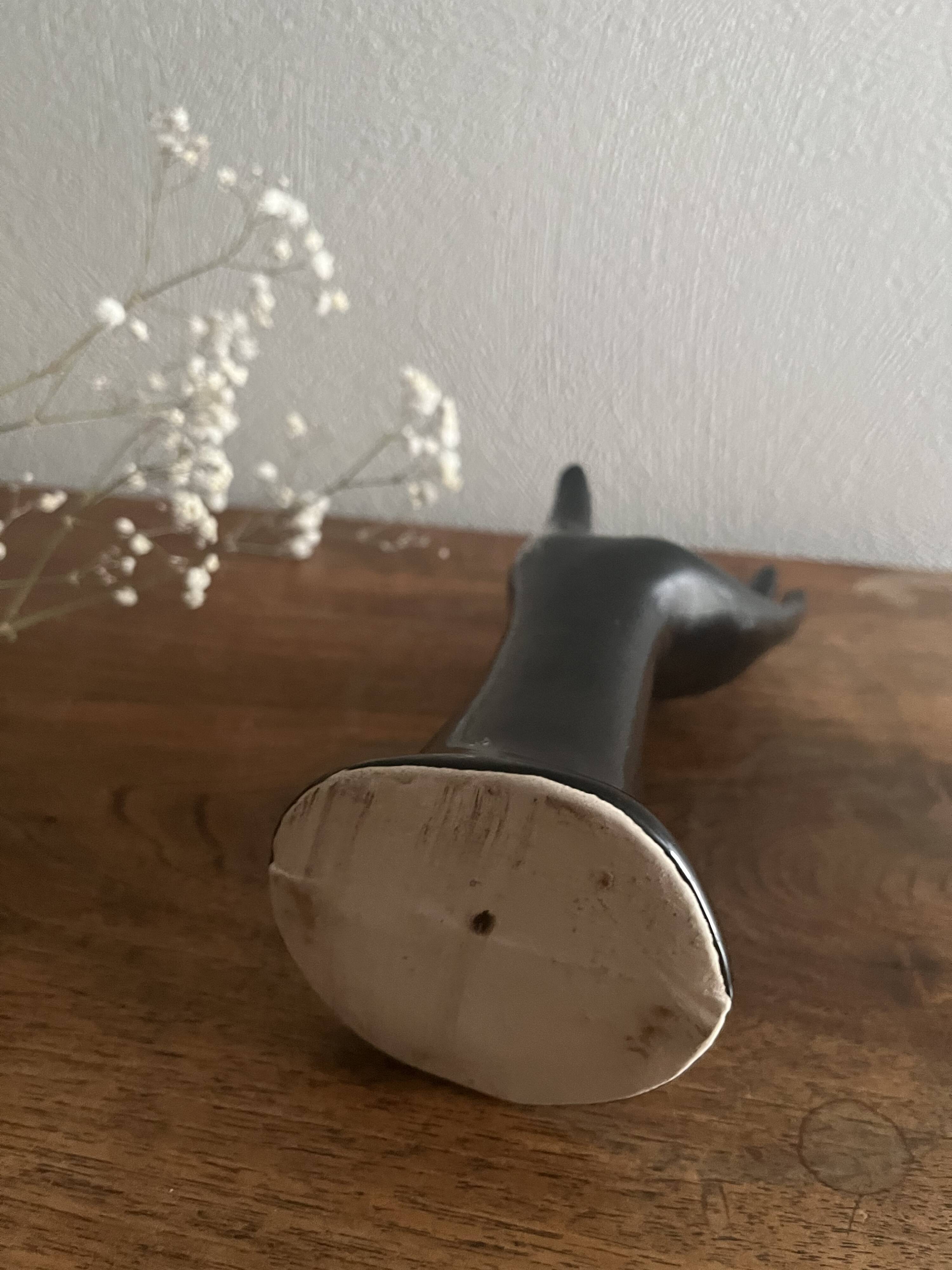 Handmade ring sizer vintage soliflore vase