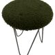 Vintage stool with hairpin legs small stool 60's
