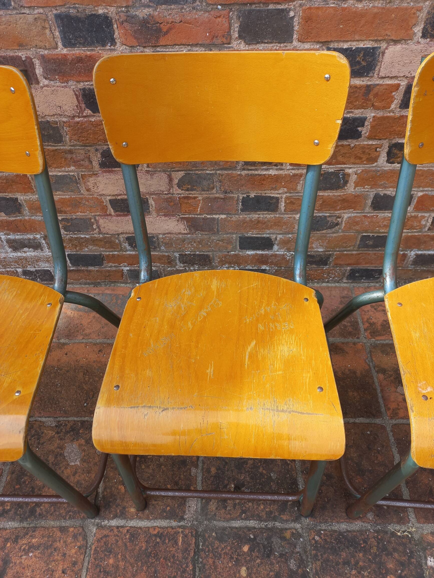 Old school chairs original shape