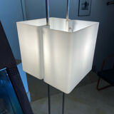 Lampadaire italien chrome et altuglas 1960