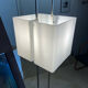 Lampadaire italien chrome et altuglas 1960
