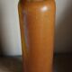 Large antique vintage stoneware liqueur bottle