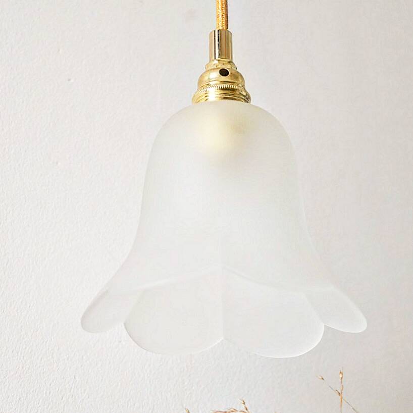 Vintage tulip lamp
