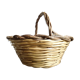 Panier rotin et osier vintage