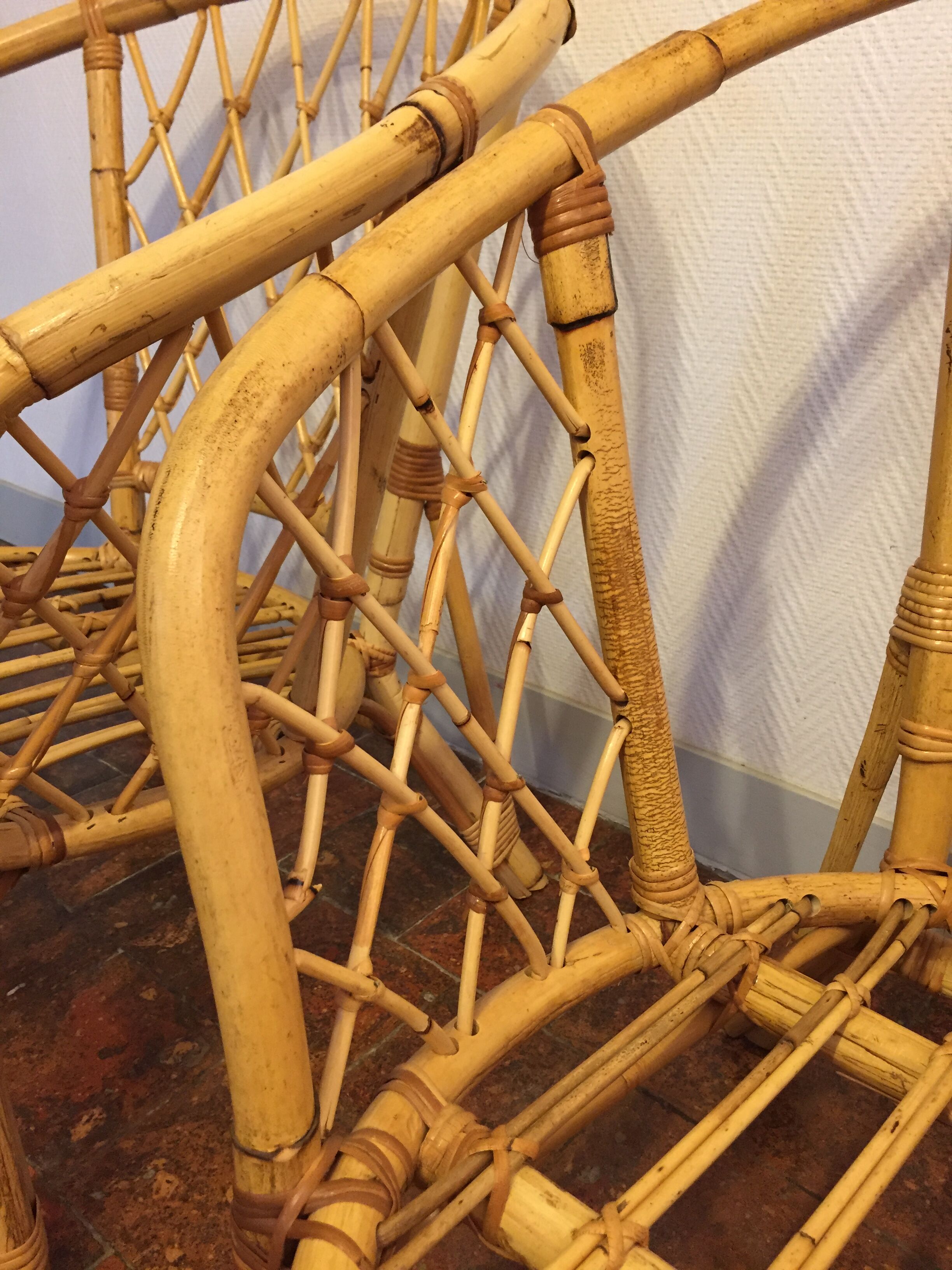 Vintage rattan chairs