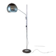 Vintage Floor Lamp, Chromed and Metal Structure, Italy 1960s
