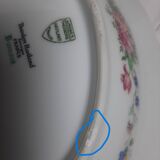 Shallow plate Théodore Haviland Limoges early 19th century