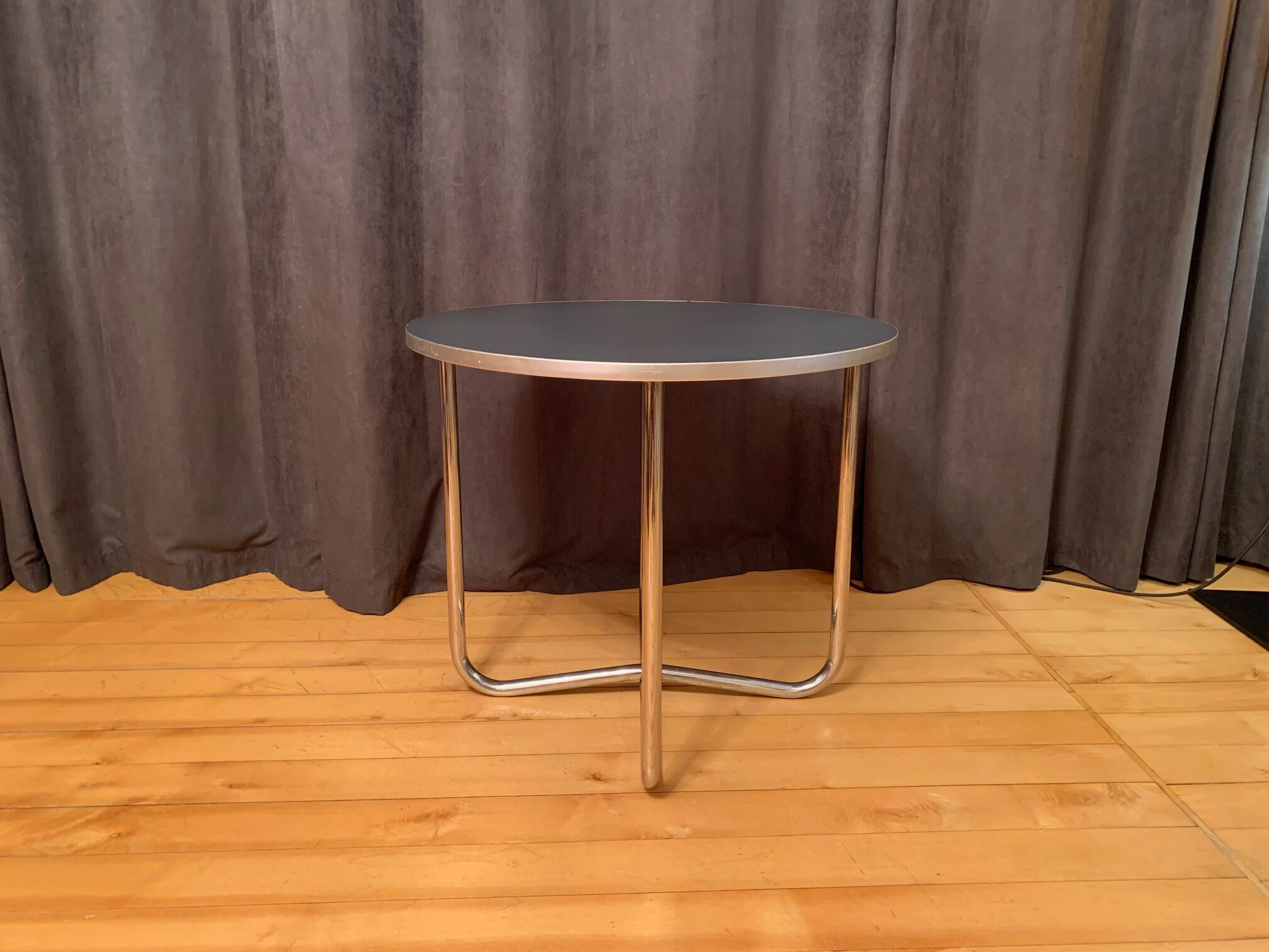 Table d'appoint Bauhaus par Mauser Werke Allemagne années 1950