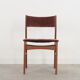Set of six beech chairs, Danish design, 70s, made in Denmark