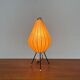 Mid-century minimalist tripod table lamp Cocoon by Artimeta, 1960s.