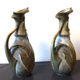 Pair of imperial amphora vases