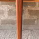 Scandinavian teak table with extensions, 4/6 people.