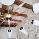 1960 sun chandelier