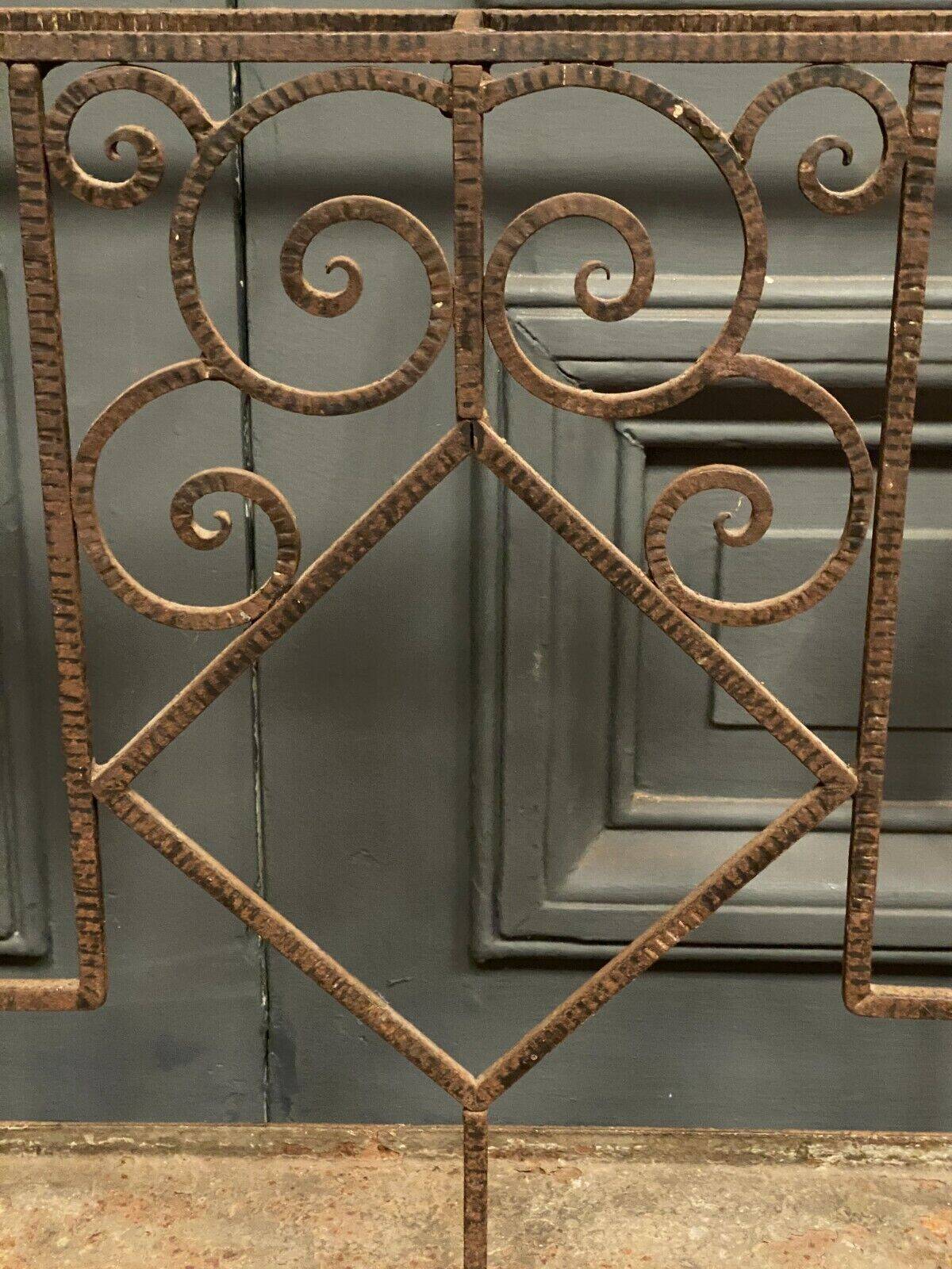 Art Deco umbrella stand in hammered ironwork 1930