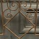 Art Deco umbrella stand in hammered ironwork 1930