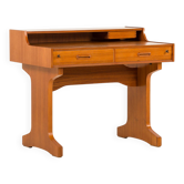 Bureau en teck italien de style mid-century moderne par IMB, années 1960.