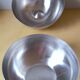 Pomme en inox brossé 70s