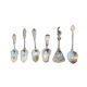 6 Dutch Silver Spoons, 19th And 20th Century