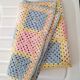 Plaid pour bébé au crochet