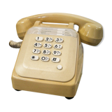 Vintage phone with keys