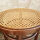 Wooden stool and vintage canning