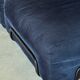 Canapé modulaire vintage en velours bleu nuit – 2 modules