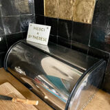 Stainless steel bread box