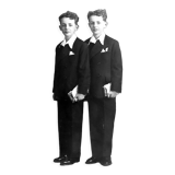 Photographie ancienne des jumeaux