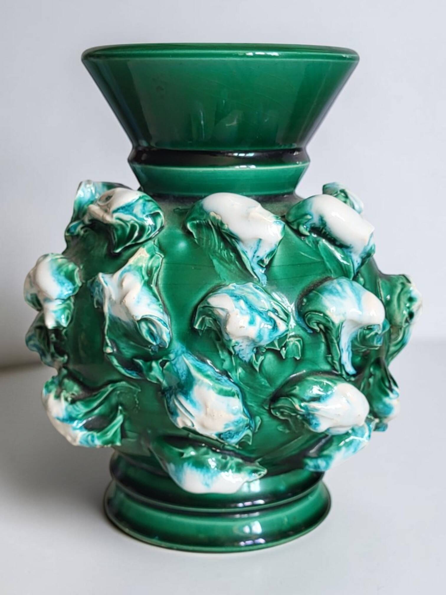 Ceramic vase Vallauris 1950s