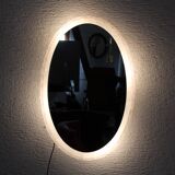 Vintage light mirror, 87x57 cm