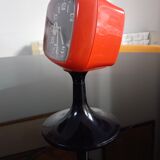 Alarm Clock Vintage Original Unique Space Age Alarm Clock by KAISER - German Table Clock Tulip -