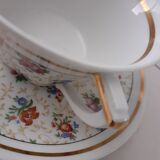Ensemble sucrier,  pot à lait et tasse