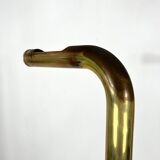 Vintage brass tube floor lam,  Italy 1970