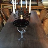 Stretched glass bowl "Alicja" Poland 70s