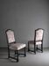 2 oak chairs | Barley twist legs | Sweden | 1920s