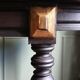 Table de milieu, bureau Napoléon III en bois massif 19ème siècle