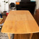 Solid oak extension table scandinavian style
