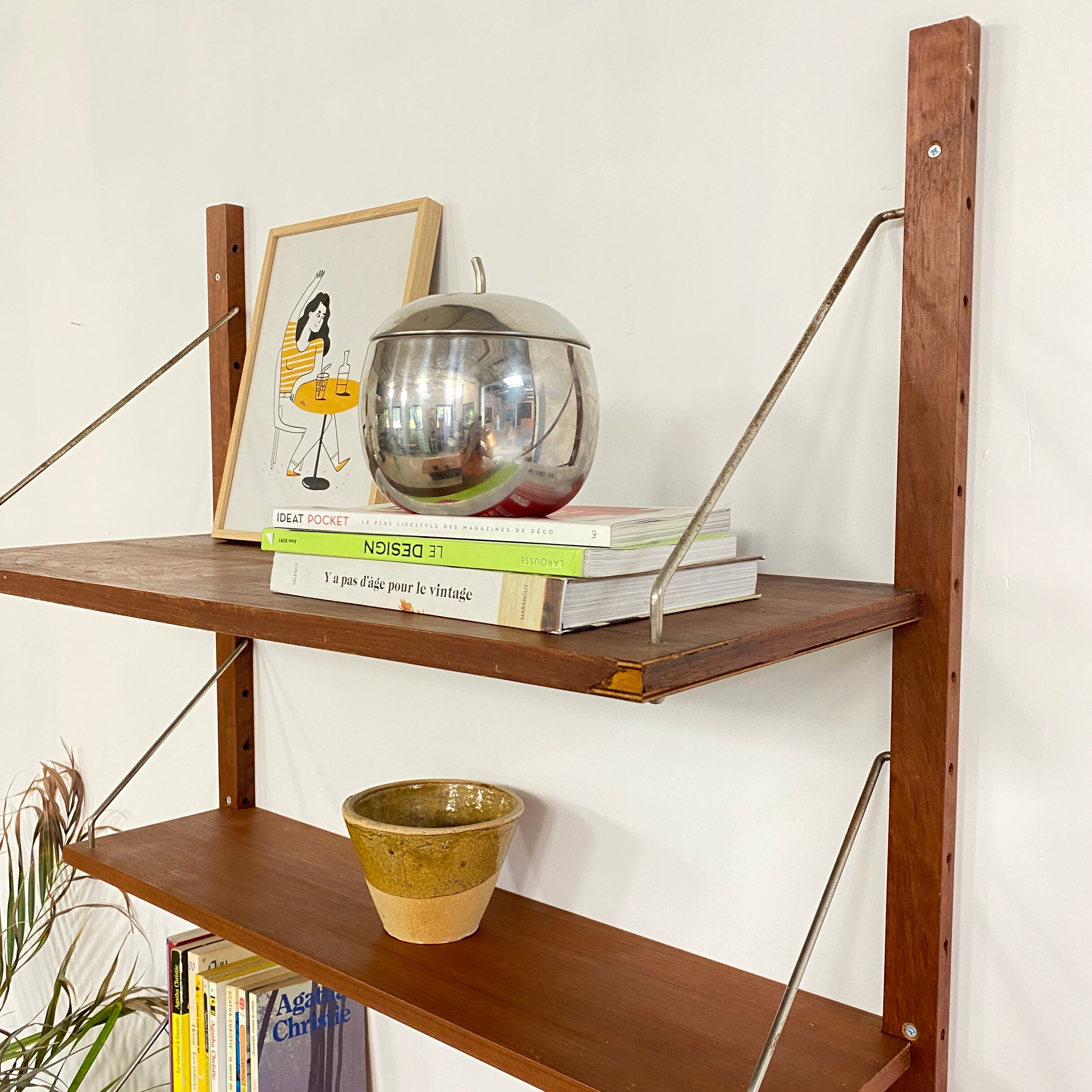 Scandinavian wall shelf