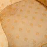 Pair of yellow vintage armchairs