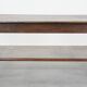 Early 19th-Century French Oak Dining Table with One Drawer