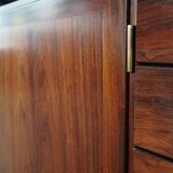 Enfilade en palissandre, design danois, années 1970, designer : Kai Winding