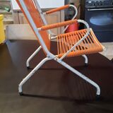 Scoubidou children's chair