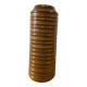 Vintage yellow-brown West Germany Carstens tall vase