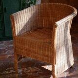 Rattan armchair